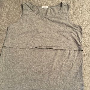 Nursing top for breastfeeding